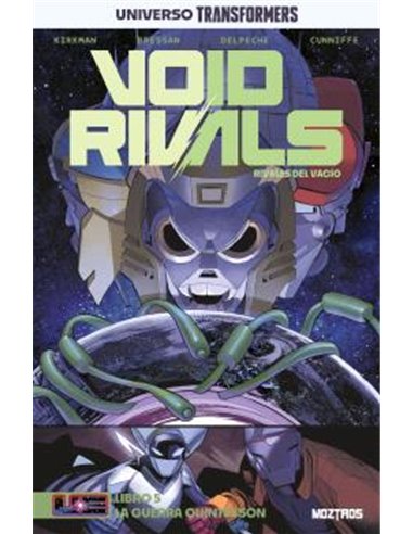 Portada de VOID RIVALS 05 - LA GUERRA QUINTESSON de ROBERT KIRKMAN, MOZTROS, ISBN 9791388484056