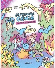Portada de LA PEQUEÑA GENIA Y LA NOCHE DE LAS BRUJAS de ÁLVARO ORTIZ ALBERO, ASTIBERRI EDICIONES, ISBN 9791387927462