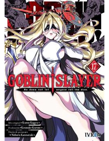 Portada de GOBLIN SLAYER 17 de KUMO KAGYU, IVREA, ISBN 9791388487446
