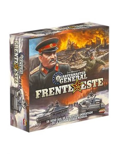 Portada de QUARTERMASTER GENERAL: FRENTE ESTE de IAN BRODY, DRACO IDEAS, ISBN 698142195342