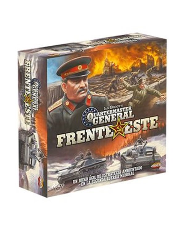 Portada de QUARTERMASTER GENERAL: FRENTE ESTE de IAN BRODY, DRACO IDEAS, ISBN 698142195342