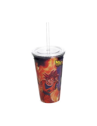 BATTLE OF GODS VASO LENTICULAR DRAGON BALL 8435450255922