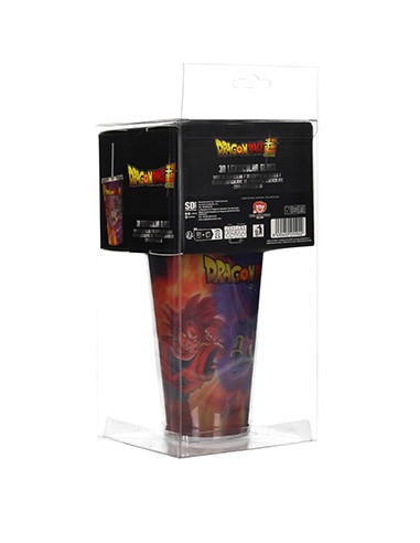BATTLE OF GODS VASO LENTICULAR DRAGON BALL 8435450255922