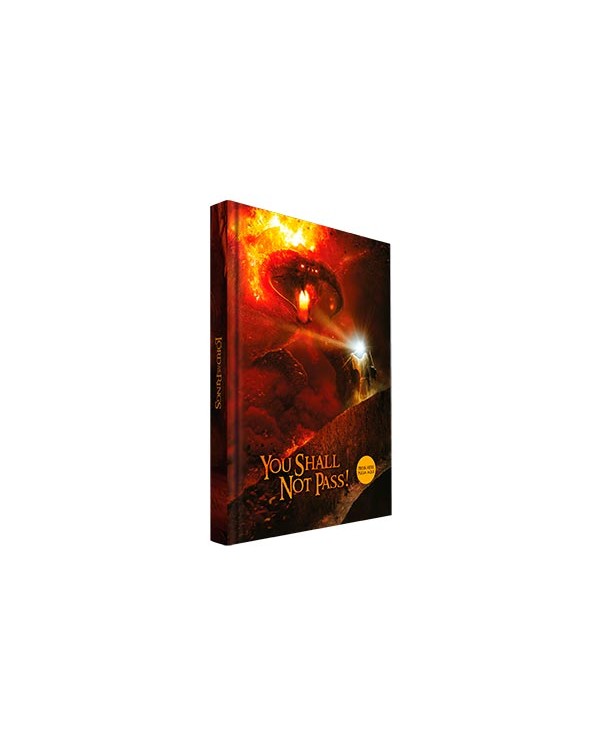 LIBRETA CON LUZ YOU SHALL NOT PASS EL SEãOR DE LOS ANILLOS 8435450251306