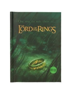 LOTR LIBRETA CON LUZ THE LORD OF THE RINGS 8435450251320