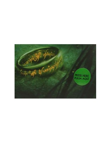 libreta con luz | merchandising Tolkien | One Ring to Rule
