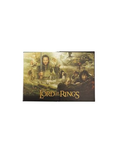 LOTR LIBRETA CON LUZ THE LORD OF THE RINGS 8435450251320