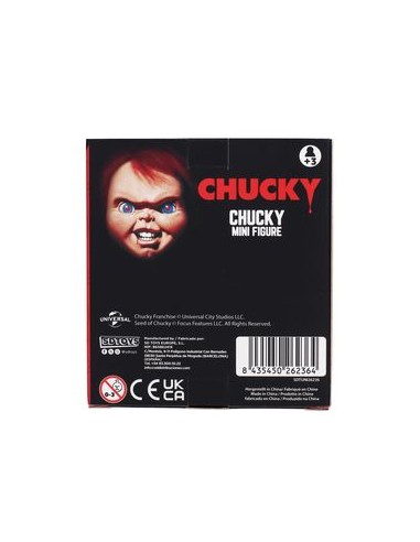 Chucky figura goma | figura Chucky | merchandising terror