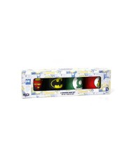 SET 4 MINI TAZAS CAFE CERAMICA LOGOS DC COMICS 8436541029989