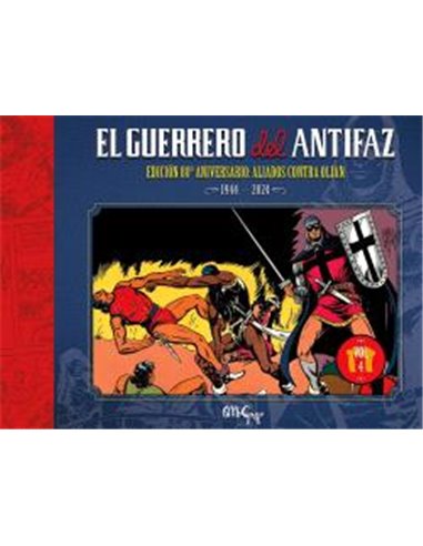 Portada de EL GUERRERO DEL ANTIFAZ: EDICION 80 ANIVERSARIO 04 de MANUEL GAGO, DOLMEN EDICIONES, ISBN 9791388441073