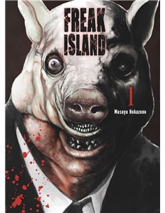 Portada de FREAK ISLAND 01 de MASAYA HOKAZONO, ARECHI, ISBN 9791388459108