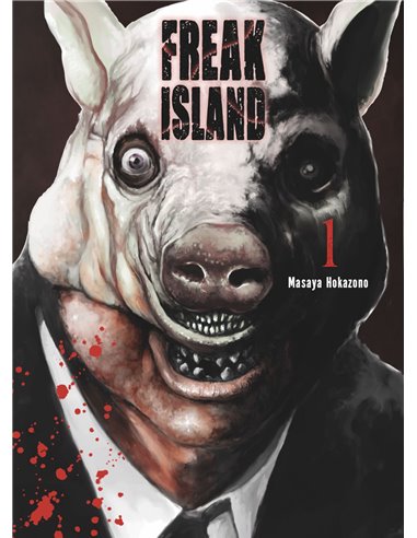 Portada de FREAK ISLAND 01 de MASAYA HOKAZONO, ARECHI, ISBN 9791388459108