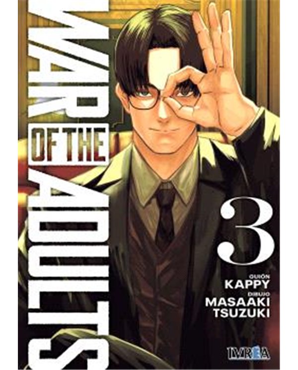 Portada de WAR OF THE ADULTS 03 de KAPPY, IVREA, ISBN 9791388487491