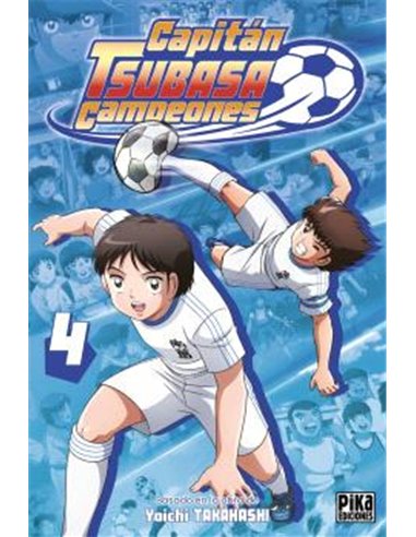 Portada de CAPITAN TSUBASA VOL.04 de YOICHI TAKAHASHI, PIKA EDICIONES, ISBN 9791043309885