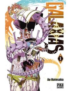 Portada de GALAXIAS 01 de AO HATESAKA, PIKA EDICIONES, ISBN 9782811699475