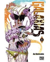 Portada de GALAXIAS 01 de AO HATESAKA, PIKA EDICIONES, ISBN 9782811699475