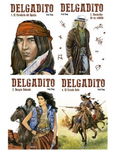 Portada de PACK DELGADITO VOL. 01 A 04 de PAUL TENG, TRILITA EDICIONES, ISBN 9788416249985