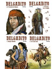 Portada de PACK DELGADITO VOL. 01 A 04 de PAUL TENG, TRILITA EDICIONES, ISBN 9788416249985
