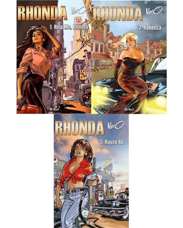 Portada de PACK RHONDA de VANO, TRILITA EDICIONES, ISBN 9788416249961