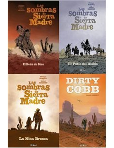 Portada de PACK LAS SOMBRAS DE SIERRA MADRE + DIRTY COBB de PHILIPPE NIHOUL, TRILITA EDICIONES, ISBN 9788416249978