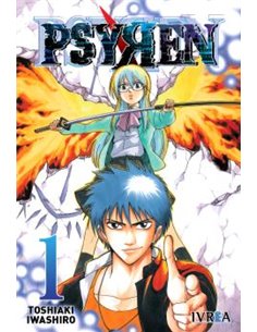 Portada de PSYREN VOL.01 de TOSHIAKI IWASHIRO, IVREA, ISBN 9791388487545