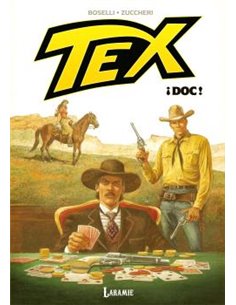 Portada de TEX.  ¡DOC! de MAURO BOSELLI, LARAMIE EDICIONES, ISBN 9791399115697