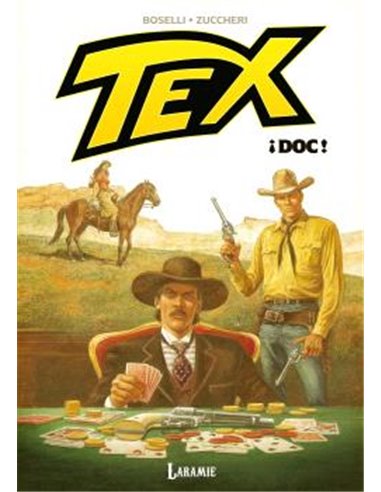 Portada de TEX.  ¡DOC! de MAURO BOSELLI, LARAMIE EDICIONES, ISBN 9791399115697