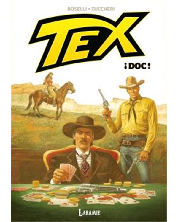 Portada de TEX.  ¡DOC! de MAURO BOSELLI, LARAMIE EDICIONES, ISBN 9791399115697