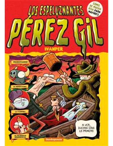 Portada de LOS ESPELUZNANTES PEREZ GIL de IVANPER, FANDOGAMIA, ISBN 9788410126763