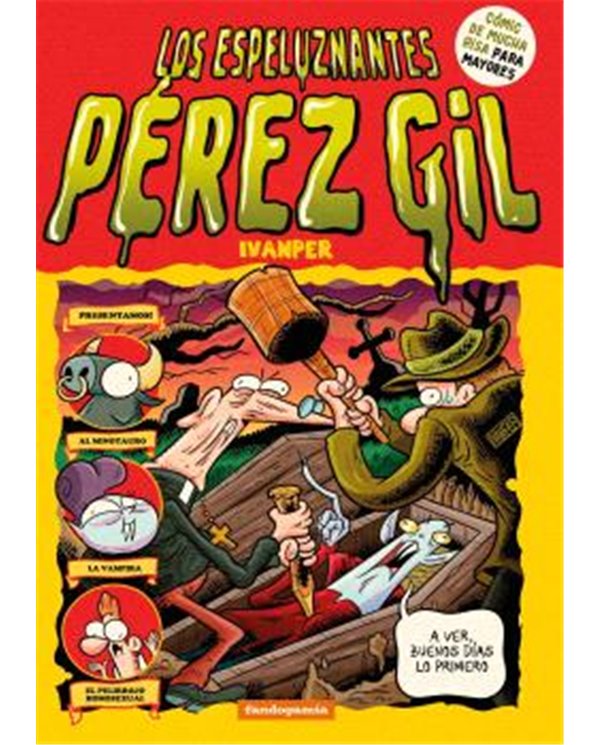 Portada de LOS ESPELUZNANTES PEREZ GIL de IVANPER, FANDOGAMIA, ISBN 9788410126763