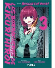 Portada de BOCCHI THE ROCK! LAS BORRACHERAS DE KIKURI HIROI VOL 03 de AKI HAMAZI, IVREA, ISBN 9791388487422
