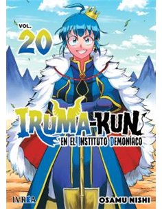 Portada de IRUMA-KUN EN EL INSTITUTO DEMONIACO 20 de OSAMU NISHI, IVREA, ISBN 9791388487583