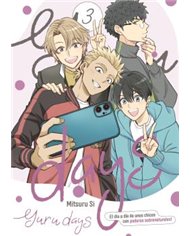 Portada de YURU DAYS 03. EL DIA A DIA DE UNOS CHICOS CON PODERES SOBRENATURALES de MITSURU SI, ARECHI, ISBN 9791388459290