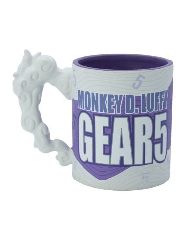 TAZA CON ASA 3D LUFFY 5ª GEAR ONE PIECE 23665361175081