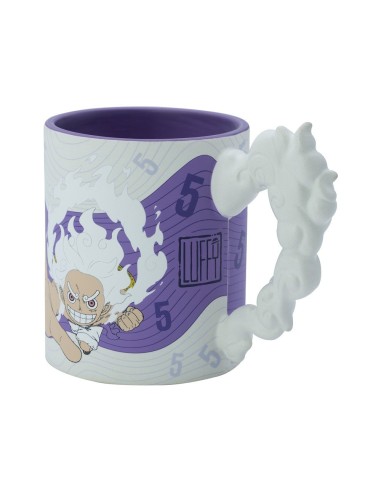 TAZA CON ASA 3D LUFFY 5ª GEAR ONE PIECE 23665361175081