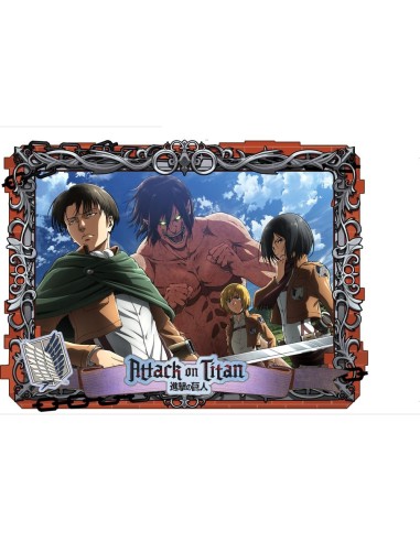 Caja sorpresa Attack on Titan | figuras de madera Attack on Titan