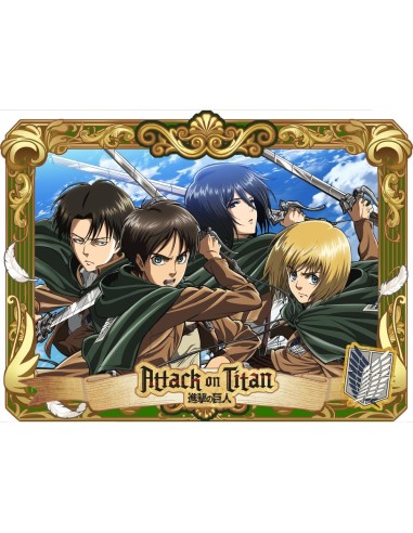 Caja sorpresa Attack on Titan | figuras de madera Attack on Titan
