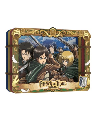 Caja sorpresa Attack on Titan | figuras de madera Attack on Titan