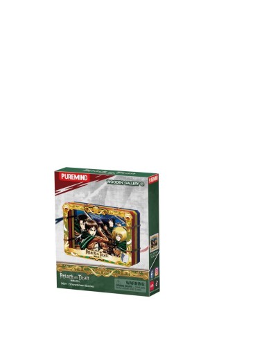 CAJAS SORPRESA ATTACK ON TITAN WOODEN GALLERY-S 6973817325922