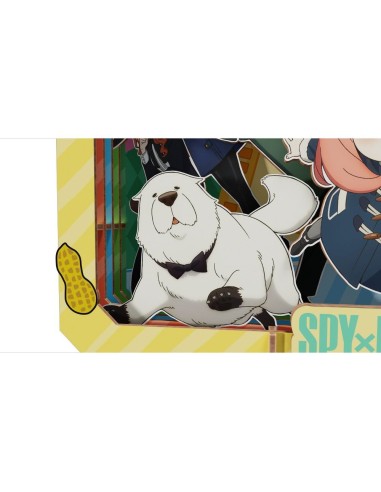 MAQUETA SPY×FAMILY WOODEN GALLERY-L MARCO FAMILIA FORGER