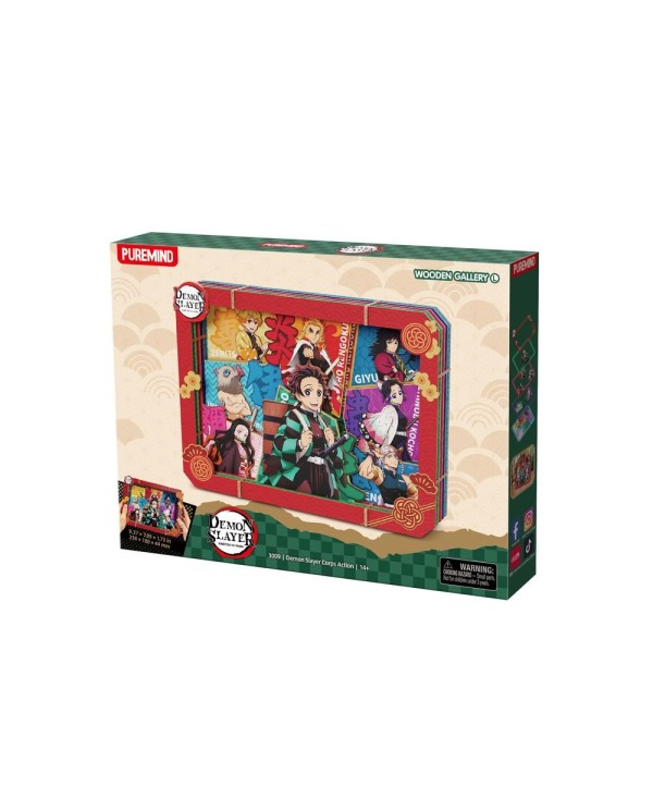 MAQUETA DEMON SLAYER KIMETSU NO YAIBA WOODEN GALLERY-L 6973817325496