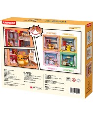 MAQUETA POKEMON EVEE ESTACION AUTOBUSES 6973817325342