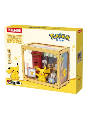 MAQUETA POKEMON PIKACHU OFICINA DE CORREOS 6973817325359