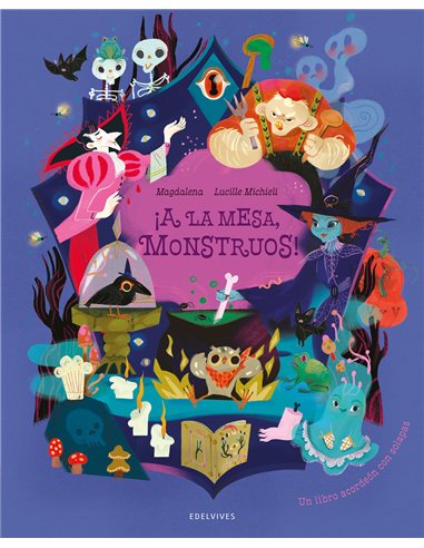 Portada de A LA MESA MONSTRUOS de MAGDALENA, EDELVIVES, ISBN 9788414073483