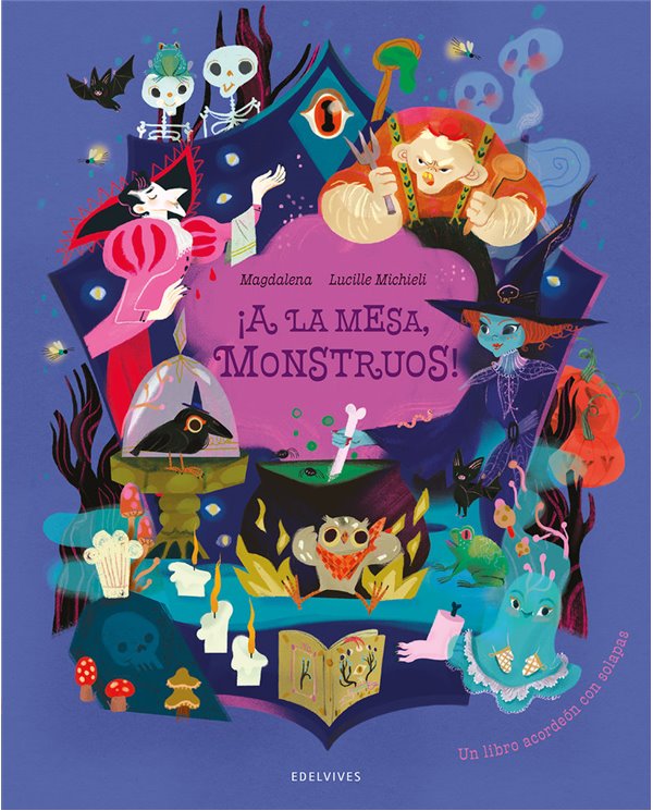 Portada de A LA MESA MONSTRUOS de MAGDALENA, EDELVIVES, ISBN 9788414073483