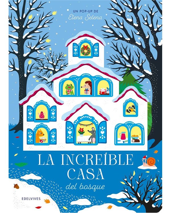 Portada de LA INCREIBLE CASA DEL BOSQUE de SELENA ELENA, EDELVIVES, ISBN 9788414065266