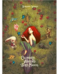Portada de CALENDARIO ADVIENTO SERES MAGICOS (INCLUYE 24 MEDALLONES) de LACOMBE BENJAMIN, EDELVIVES, ISBN 9788414074169