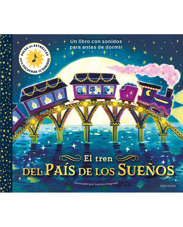 Portada de EL TREN DEL PAIS DE LOS SUEÑOS de WATSON BECKI, EDELVIVES, ISBN 9788414074220