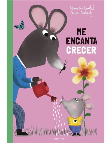 Portada de ME ENCANTA CRECER de GARIBAL ALEXANDRA, EDELVIVES, ISBN 9788414073353