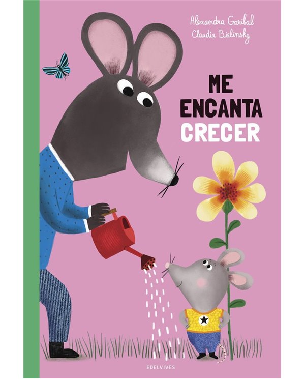 Portada de ME ENCANTA CRECER de GARIBAL ALEXANDRA, EDELVIVES, ISBN 9788414073353